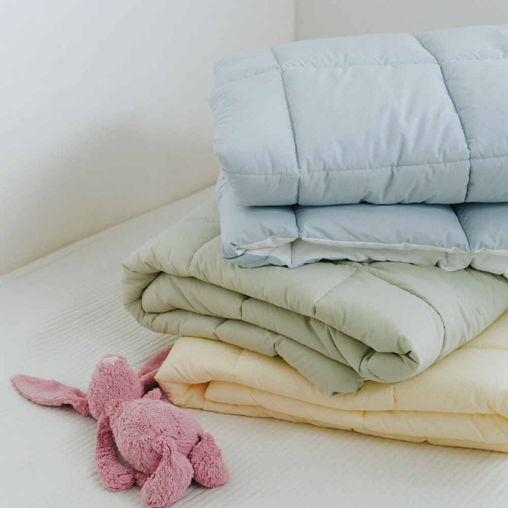 올포홈 비스킷 모달 차렵이불 솜이불 고밀도 양면 체온조절 키즈 유아 레몬 슈퍼싱글