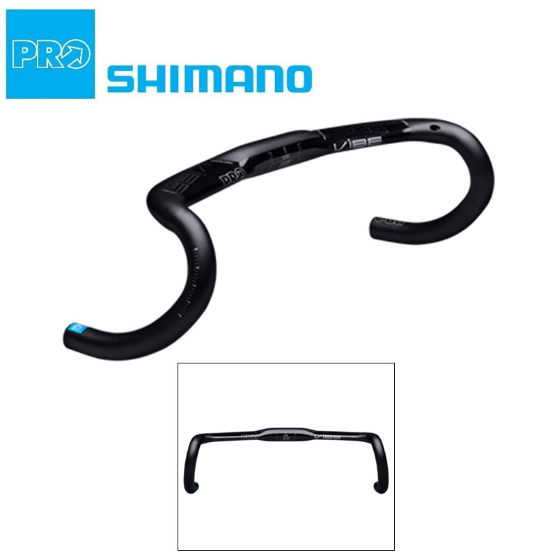 시마노 SHIMANO 펄수트 프로 바이브 에어로 알루미늄 핸들바 01.36cm - 상품 이미지