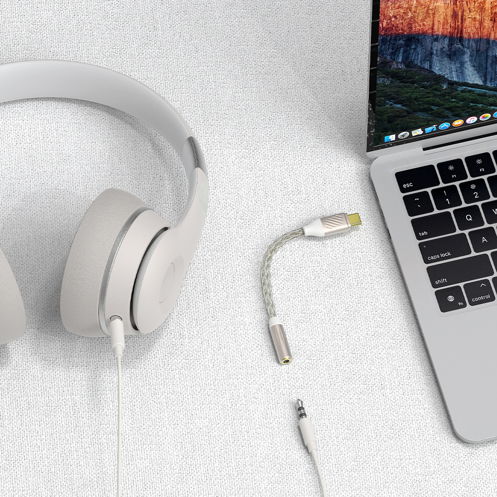 USB C타입 to 3.5mm 이어폰잭 어댑터 플러스