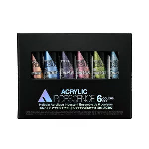 홀베인 아크릴 컬러 일리데센스 5ml 신색 6컬러 세트 AC892 - 상세 이미지 3