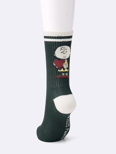 지유 X 피너츠 양말 Peanuts 1 356849 - 상세 이미지 3