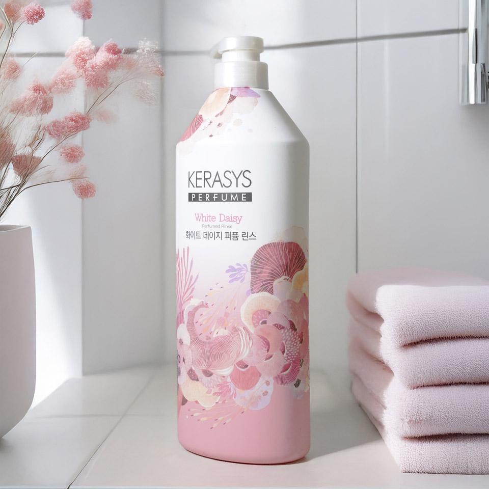 메가마트 애경 케라시스 러블리 데이지 퍼퓸 린스 600ml - 상세 이미지 2