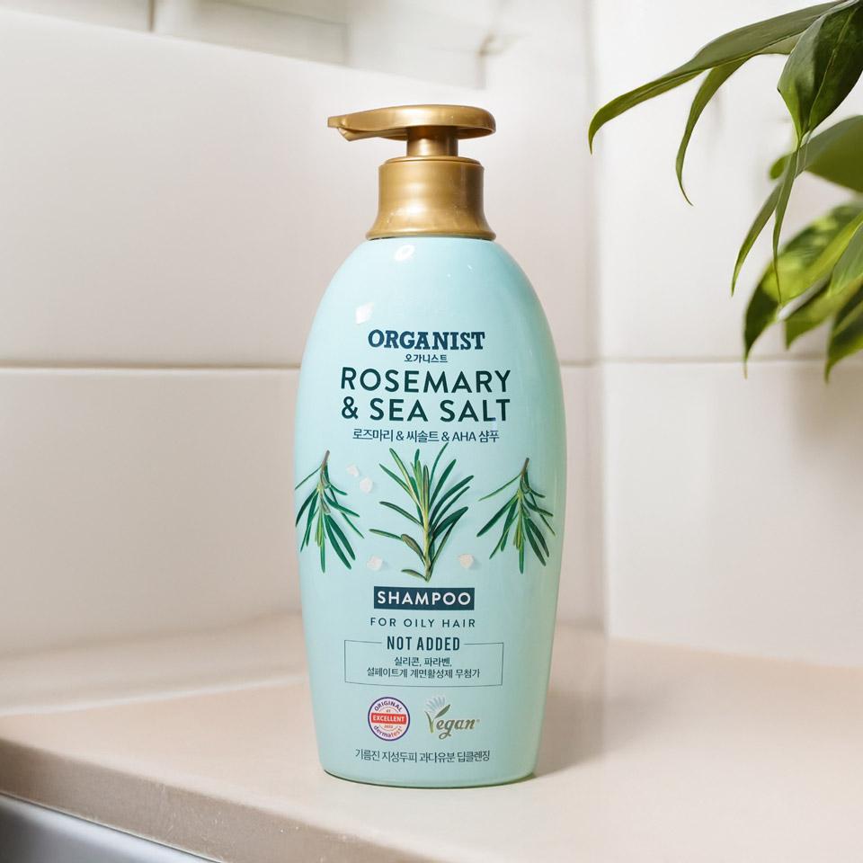 메가마트 LG 오가니스트 로즈마리&씨솔트+미셀라 샴푸 500ml