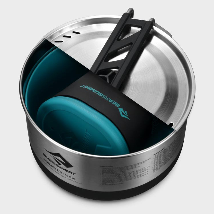 씨투써밋 시그마 팟 2.1 코펠 세트 캠핑 백패킹 경량 2인용