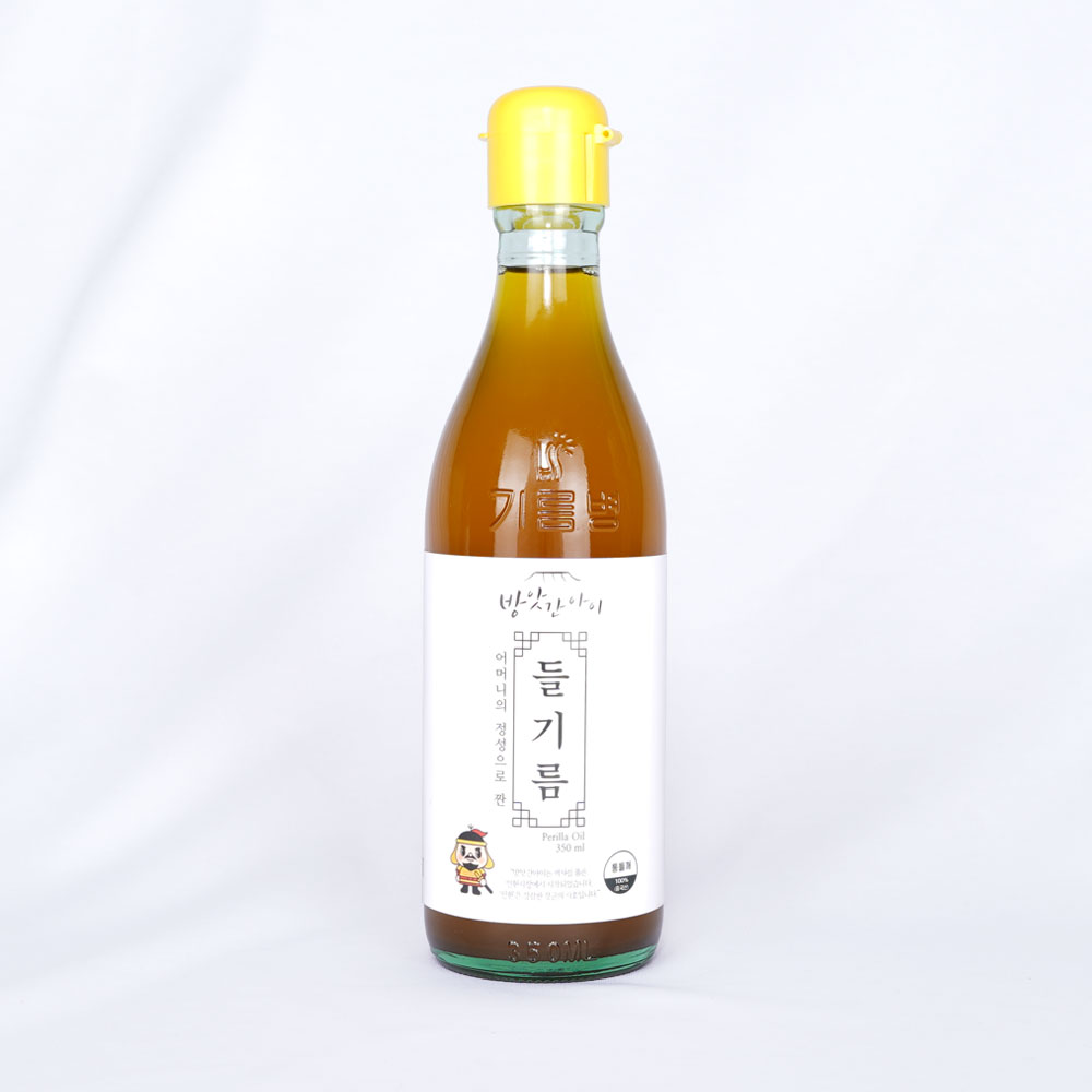 방앗간아이 고소한 100% 통들깨 착한 들기름 350ml 비건들기름 - 상세 이미지 3