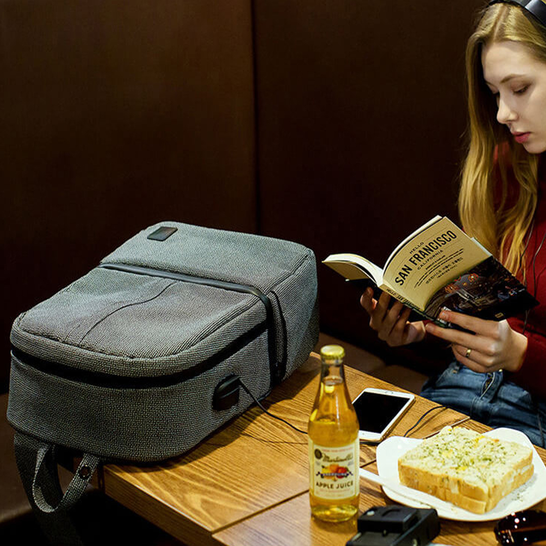 여행용 도난방지 노트북 백팩 RFID차단 해외 여행 가방