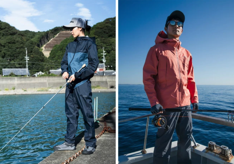 시마노 SHIMANO 24 3레이어 레인 슈트 RA-047X 블랙덕카모 - 상세 이미지 5
