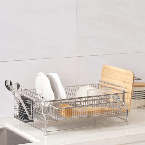 퓨어셀 물빠짐 올스텐 식기 건조대 주방 싱크대 그릇 설거지 1단 쟁반형 실사용 후기 | 효과 있을까? - 상품 이미지 3