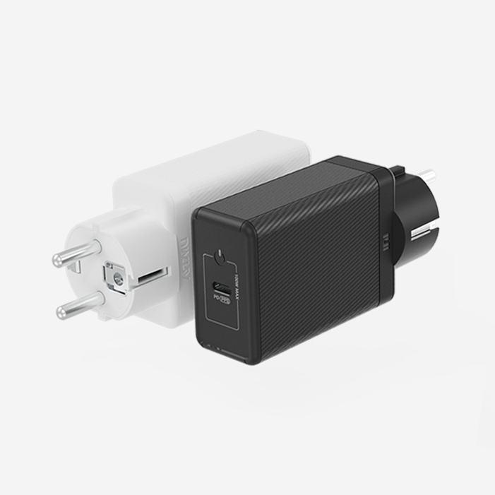 USB PD 100W PPS GaN 접지 초고속 충전기 GS510 블랙