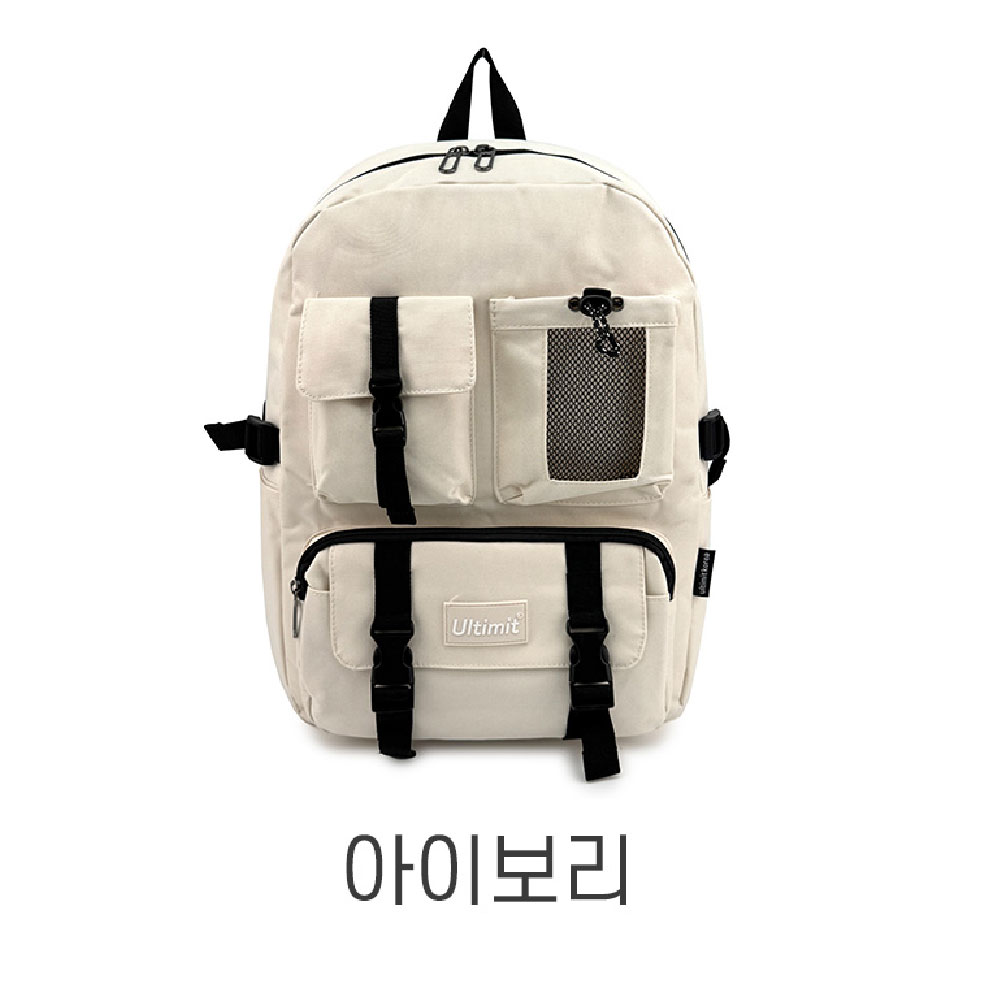 남자 대학생 직장인 멀티포켓 캐주얼 백팩 비즈니스 출장 여행 저렴한 중저가 백팩 가방 - 상세 이미지 5