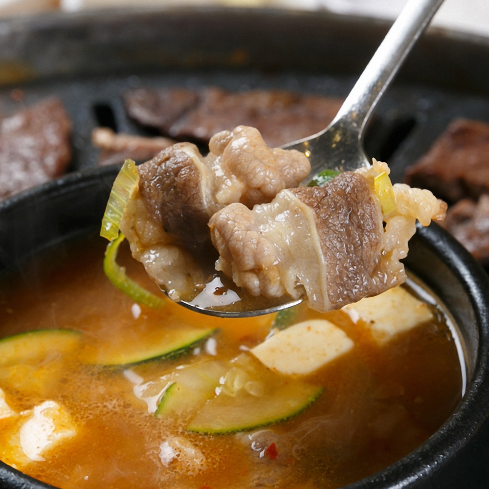바라던 마장동 투뿔 한우 차돌박이 200g 구이용 소고기 이미지 6