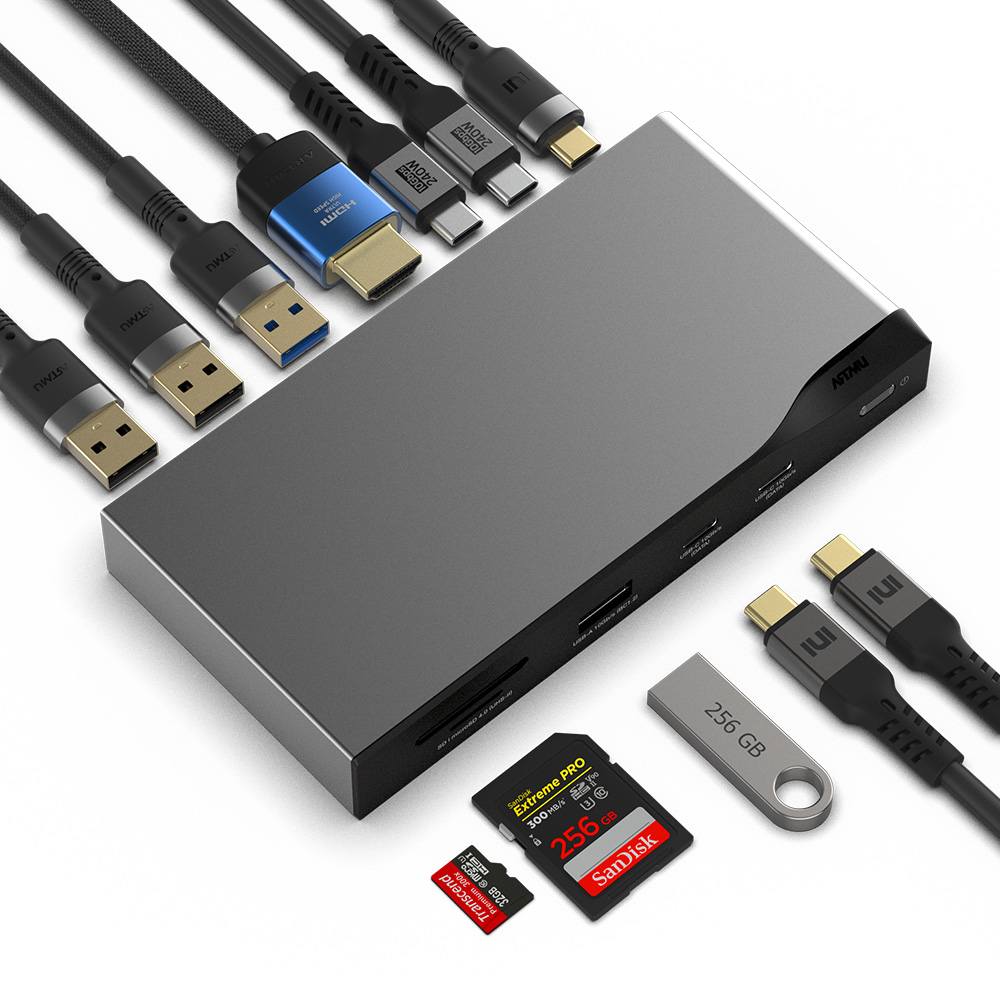 USB C타입 12in1 멀티허브 독 MH520 - 상세 이미지 2
