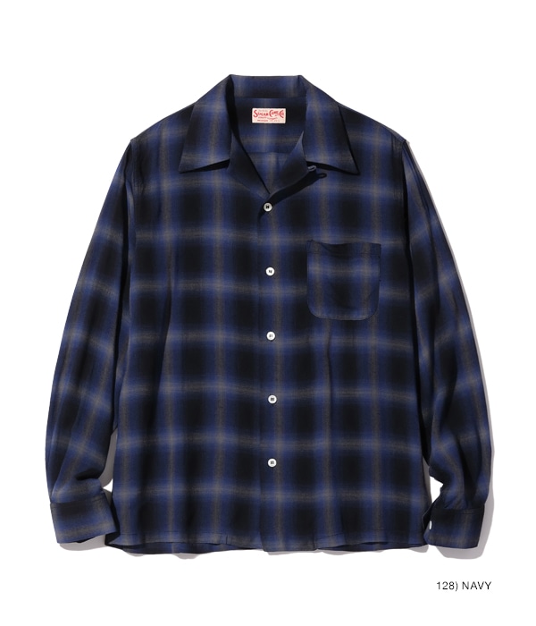 버즈릭슨 셔츠 RAYON OMBRE CHECK OPEN SHIRT 25SS SC29120 - 상세 이미지 4