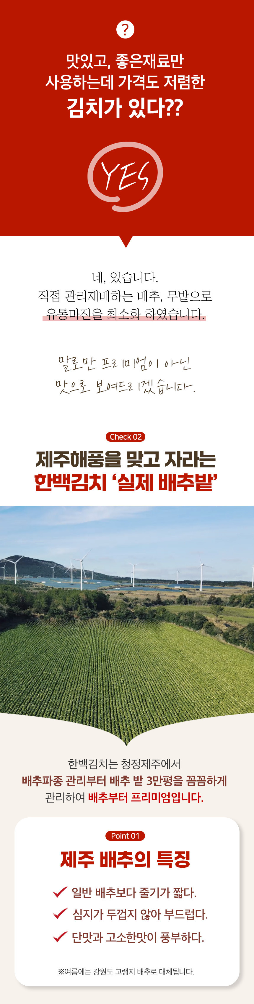 한백김치 묵은지 3kg,5kg 김치찜용 씻어먹는 묵은지 [100%국내산] - 상세 이미지 4