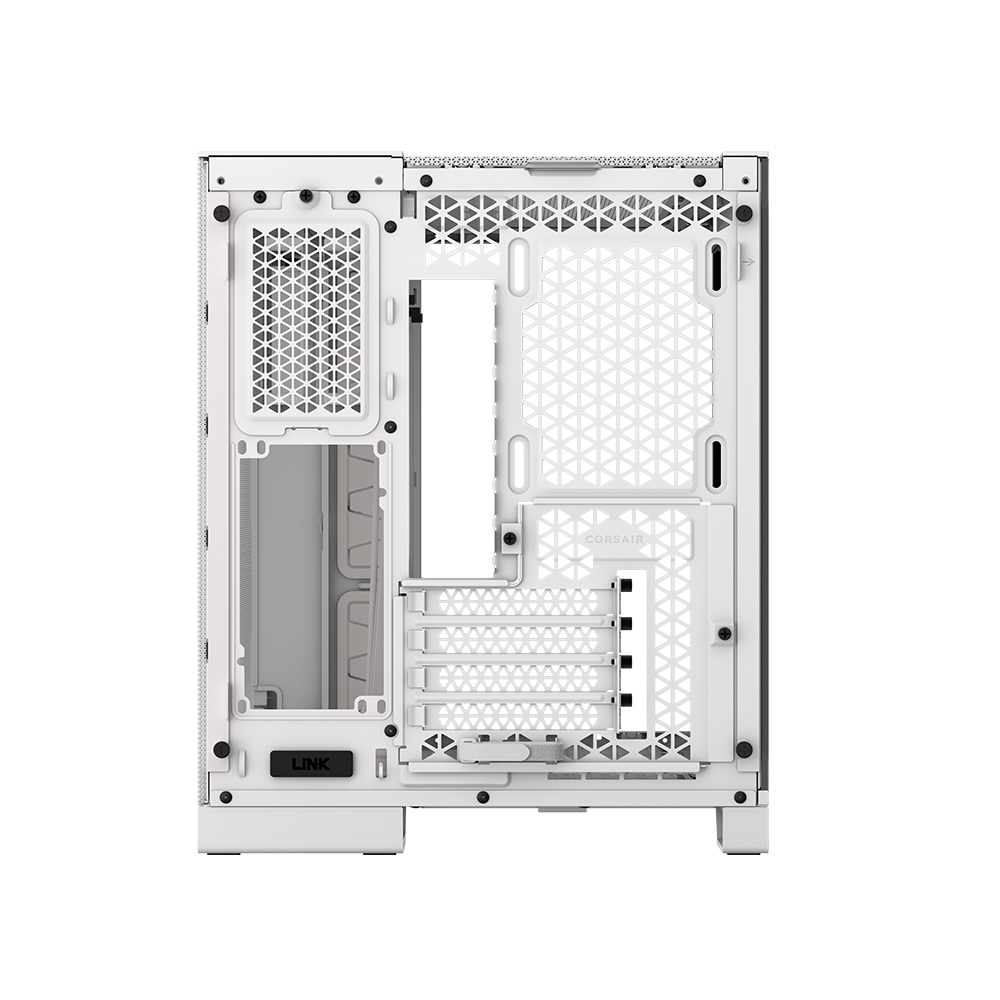 커세어 2500X 마이크로 ATX 듀얼 챔버 PC케이스 화이트 - 상세 이미지 5