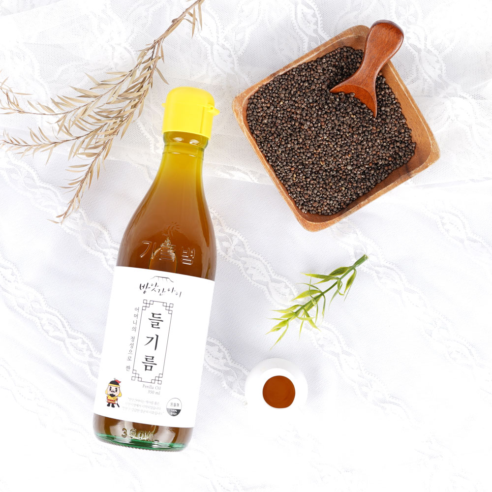 방앗간아이 고소한 100% 통참깨 착한참기름 350ml 비건참기름 - 상세 이미지 4