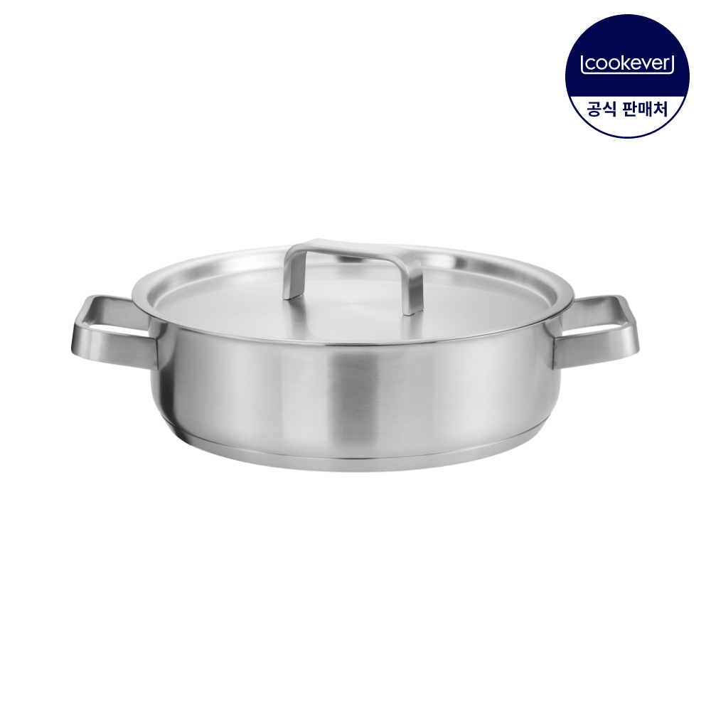 쿡에버 Cook304 인덕션 스텐 전골 냄비 24cm