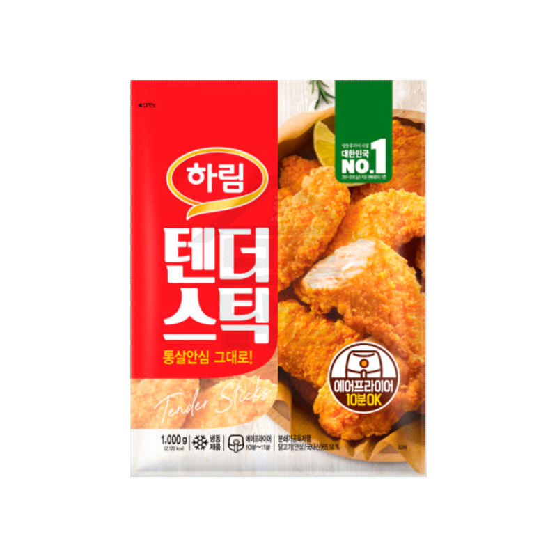 하림 텐더스틱 1kg 치킨텐더 대용량 국내산 통살안심 닭안심 - 상세 이미지 2