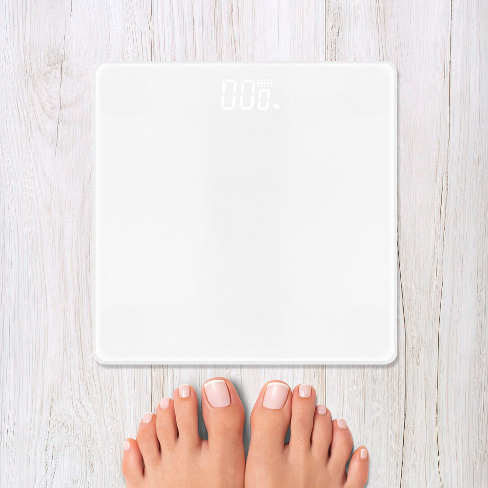 노바리빙 디지털 LED 모던 미니 체중계 몸무게 측정기