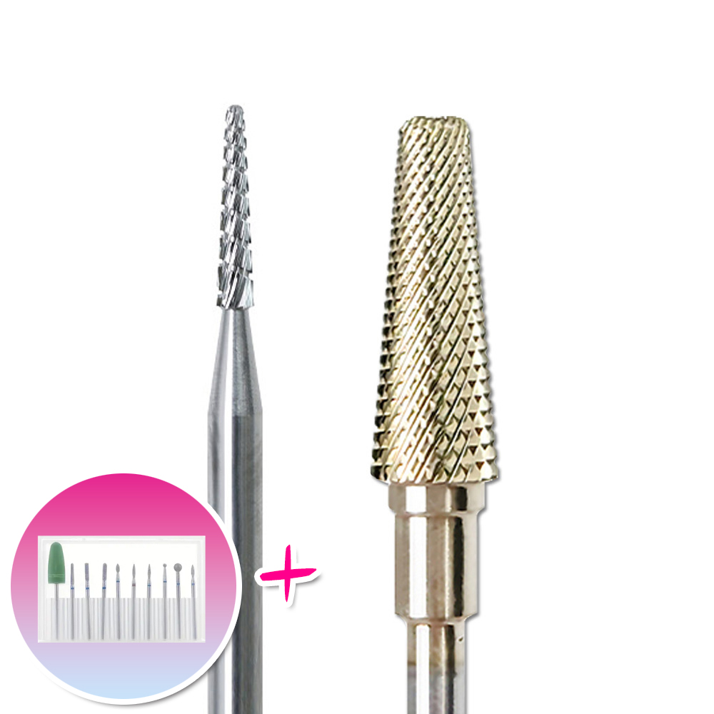 다이아미 네일케어 드릴오프 네일비트 파츠엑시트+에어컷비트 2종세트