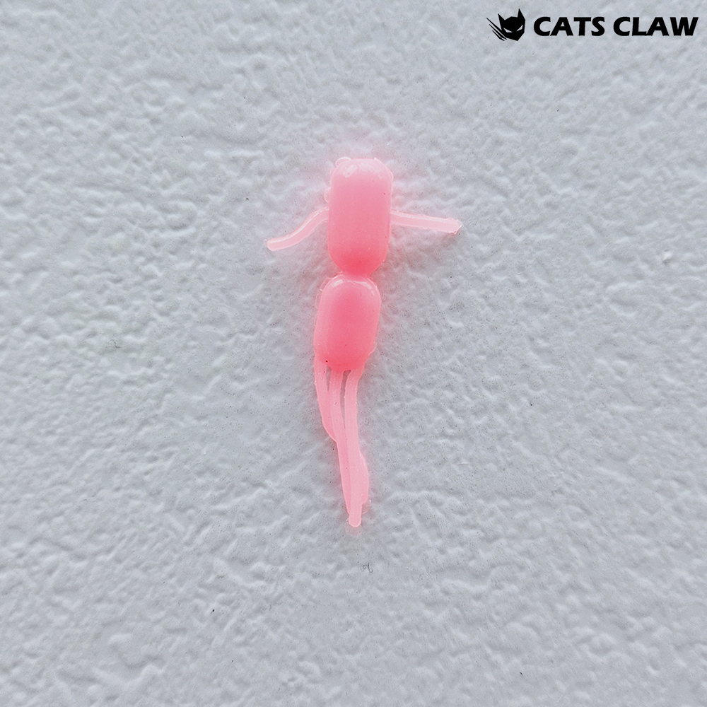 캣츠크로우 베르베르 산천어 꺽지 송어미끼 037 글로우 핑크, 3cm - 상세 이미지 3