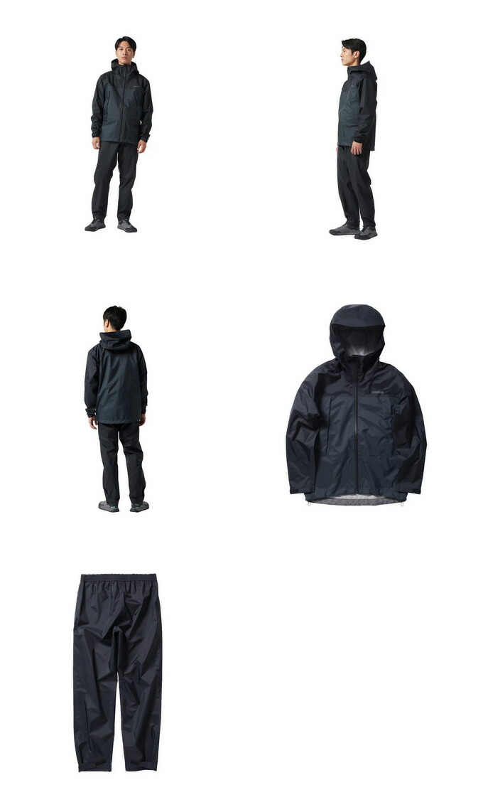 시마노 SHIMANO 24 3레이어 레인 슈트 RA-047X 블랙덕카모 이미지 6