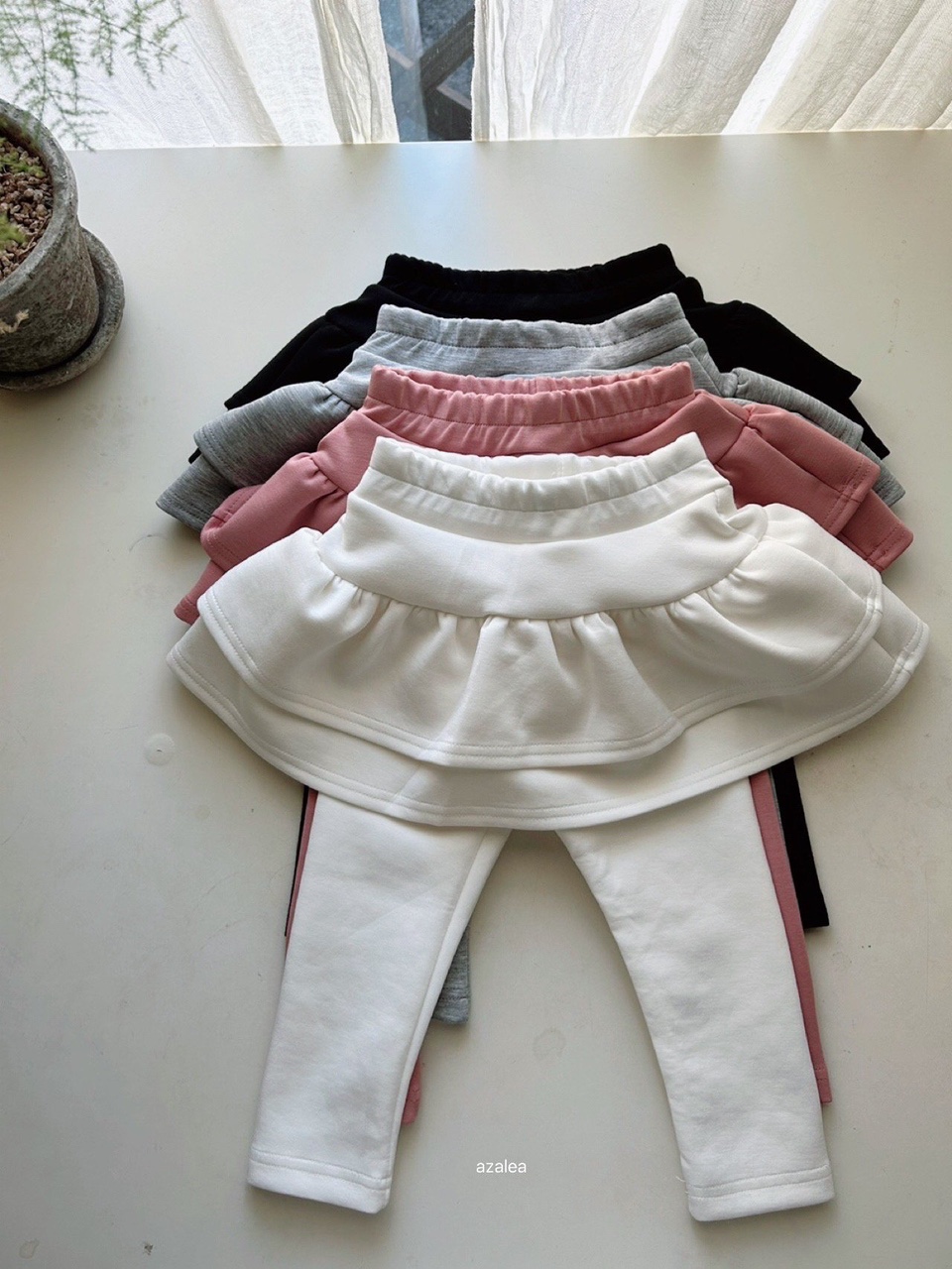 젤리캉캉치랭스 치마레깅스 바지 25아젤리아 등원복