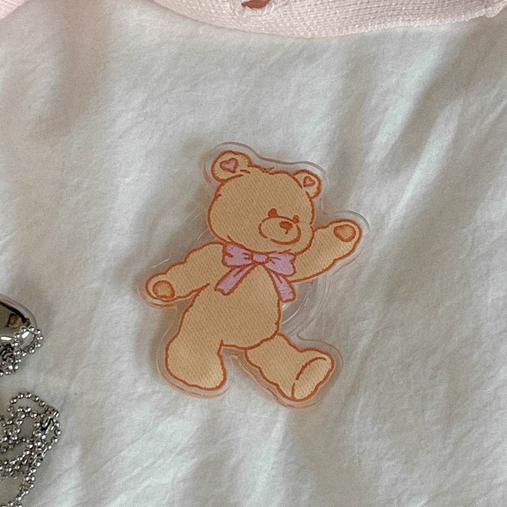 bear embroidery 디자인 [아크릴스마트톡] - 상세 이미지 2