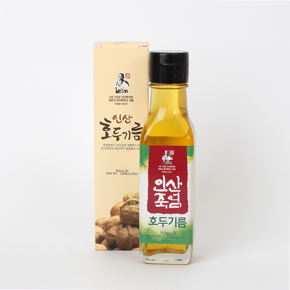 인산죽염 3회법제 호두기름 120ml - 상세 이미지 2