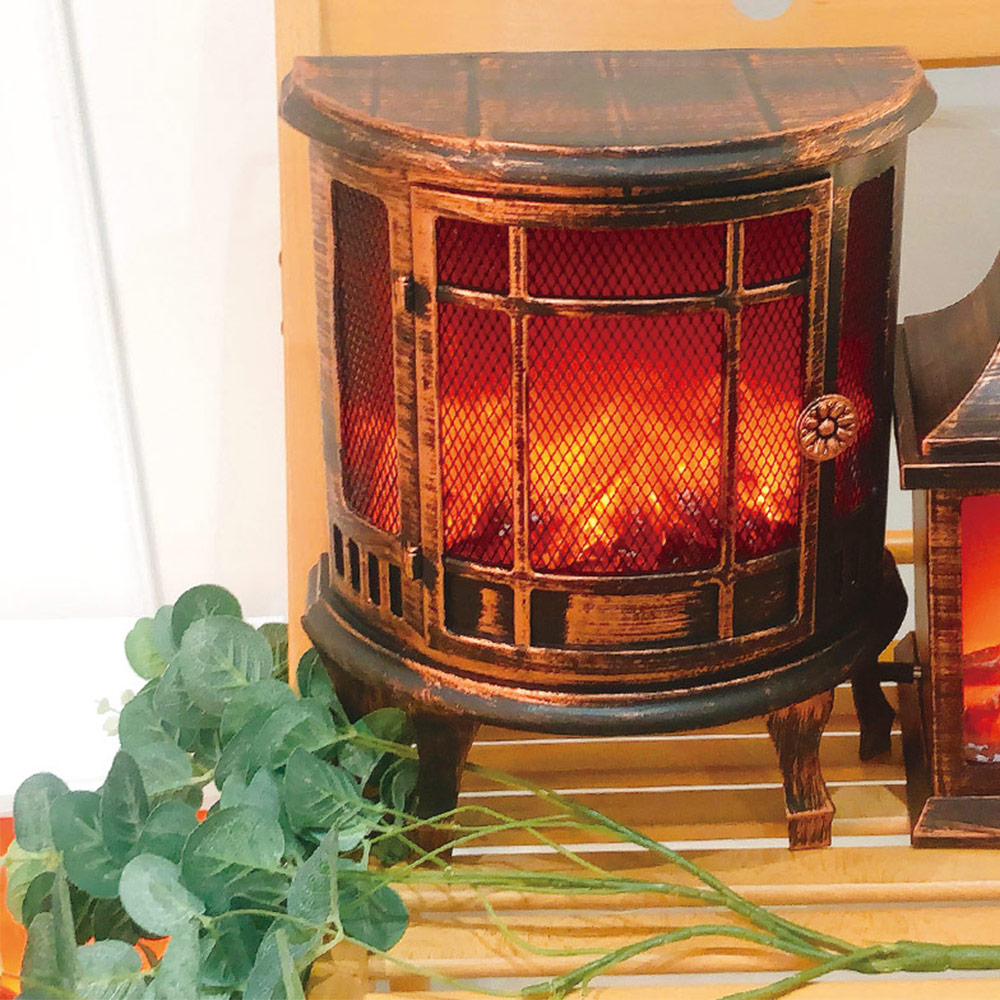 [브로키] 불멍 무드등 LED 벽난로 모닥불 d형