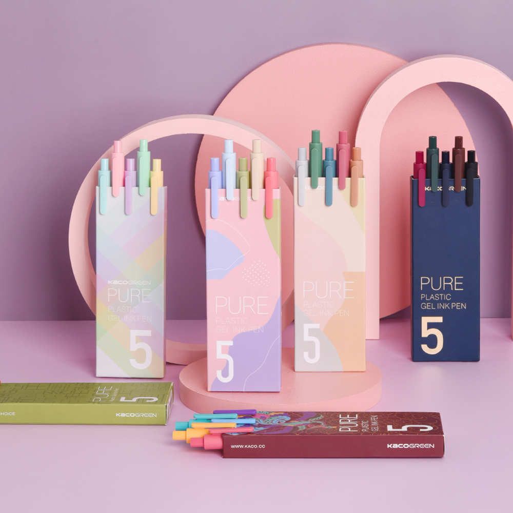 카코 퓨어 에디션 젤펜 볼펜 중성펜 5종 세트 실사용 후기 | 효과 있을까? - 대표 이미지