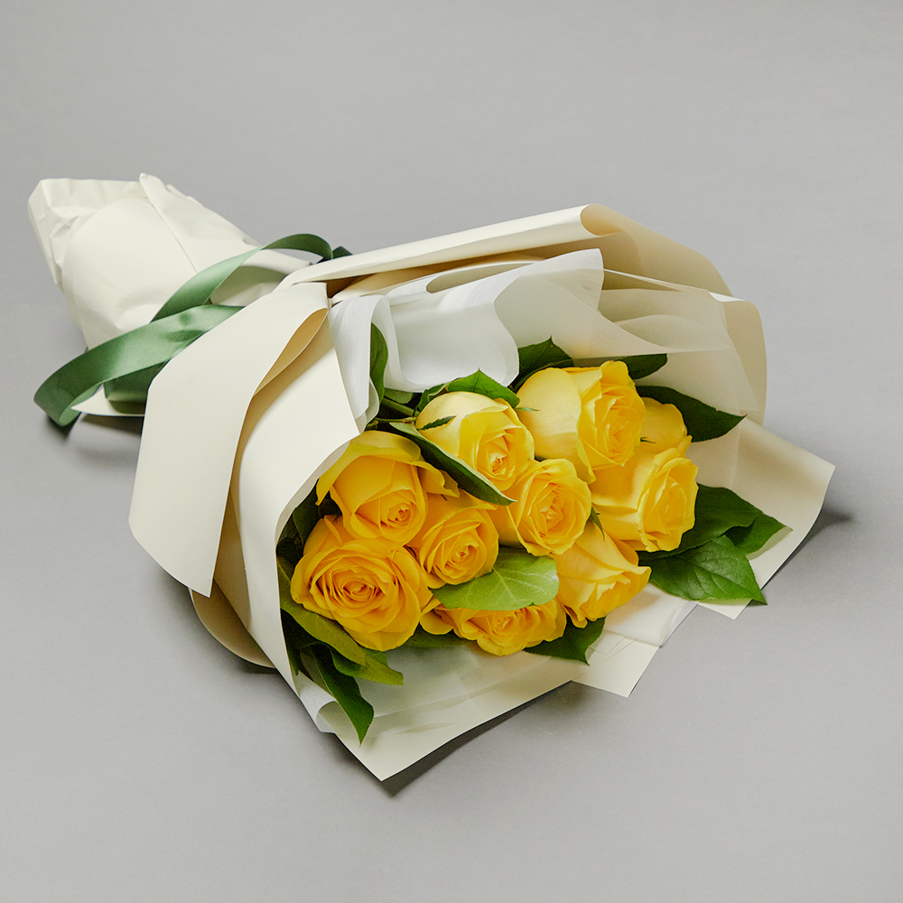 노란 장미 꽃다발 생화 꽃바구니 생일 기념일 발렌타인데이 고백 꽃배달 꽃배송서비스