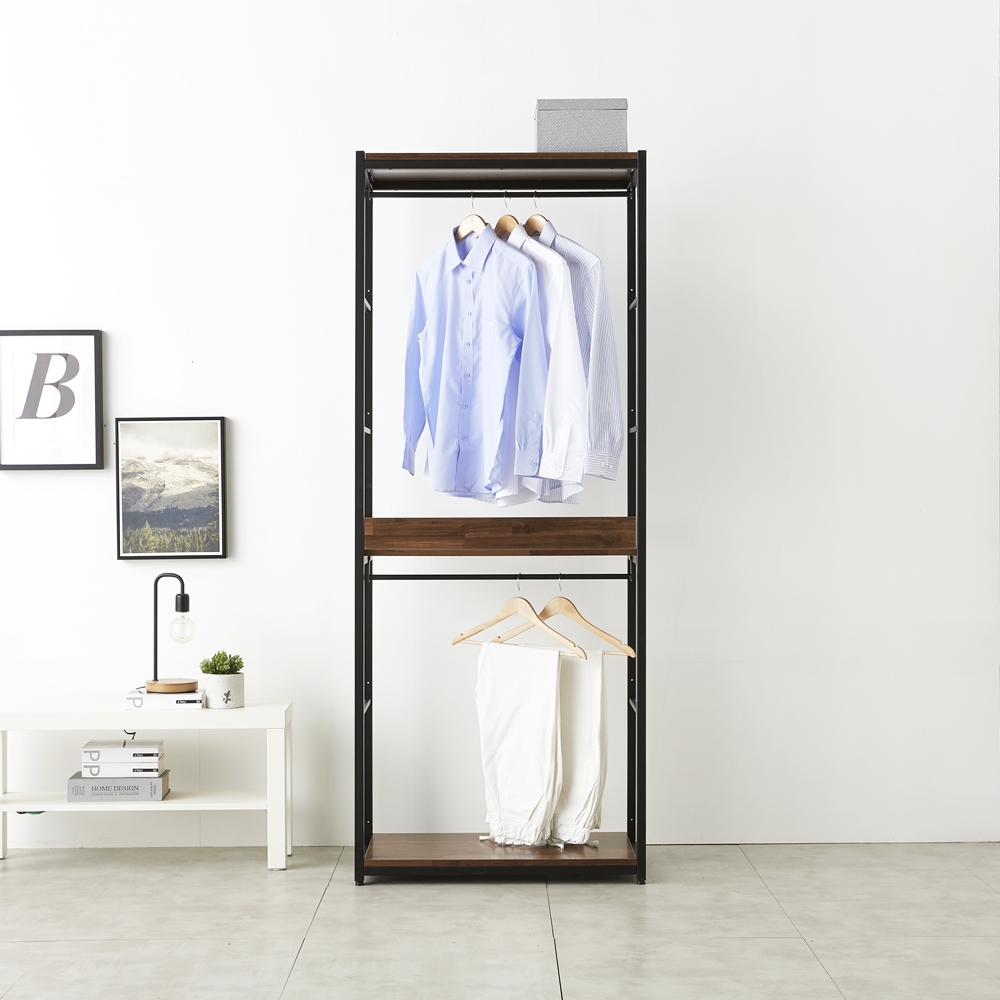 시스템행거 모듈 서랍형 드레스룸 매장용 철제 옷방 행거 801