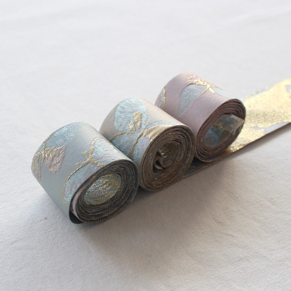 파스텔 양단 한복리본 폭4cm 길이90cm - 상세 이미지 5