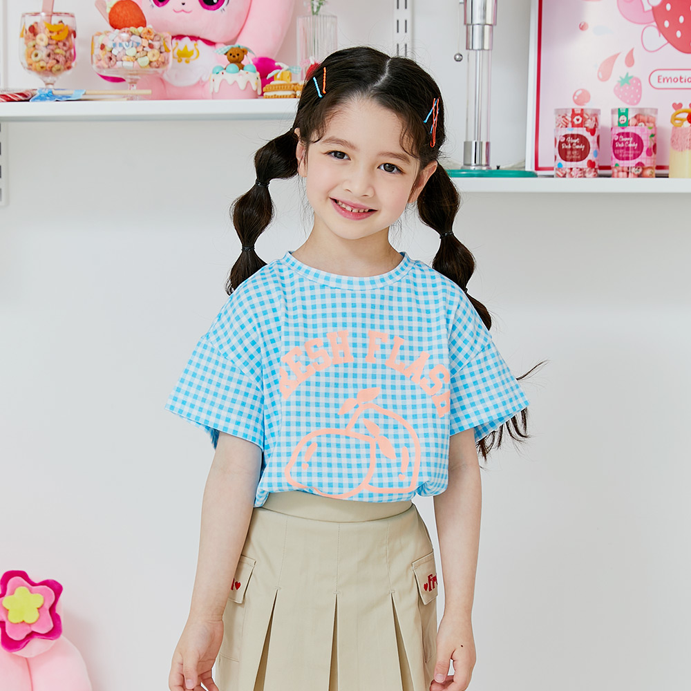 캐치티니핑 레몬 프레시 플래시 반팔티 여아 티셔츠 - 상세 이미지 2
