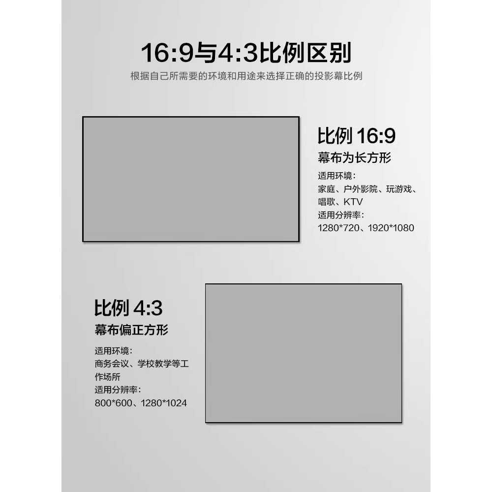 액자형 스크린 와이드 초단초점 벽걸이 슬림베젤 대형 화이트 60인치 169 - 상세 이미지 3