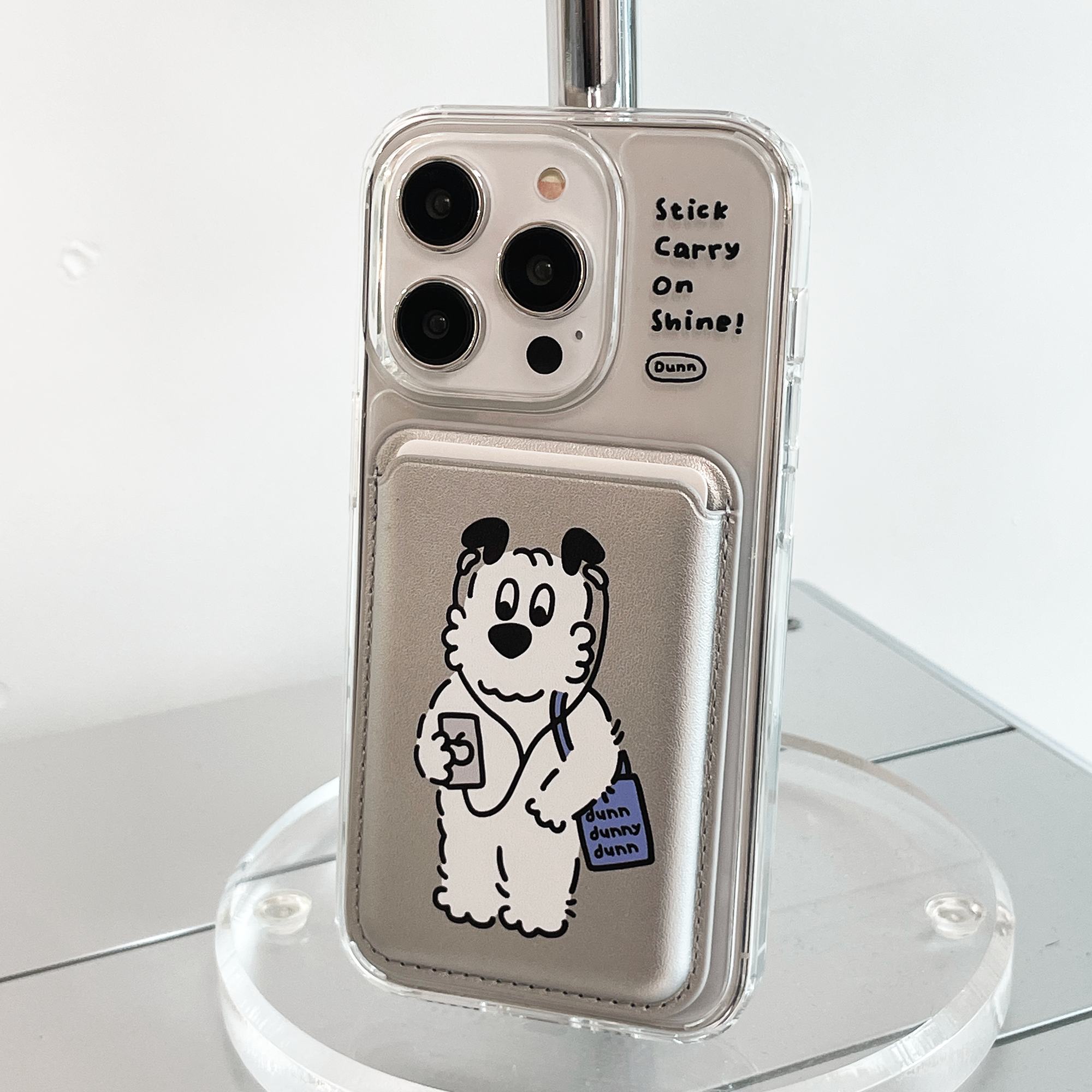 던더니던 blue bag 맥세이프 카드지갑 (2color)