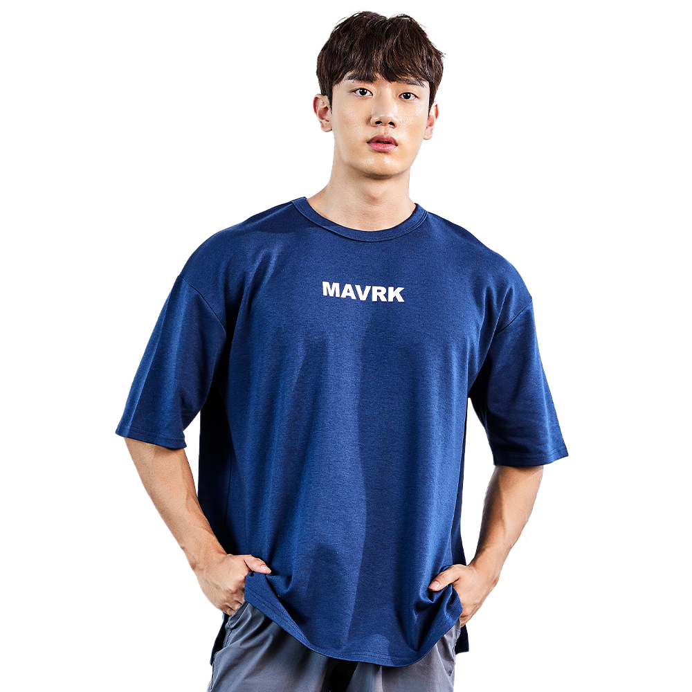 MAVRK(매버릭), 클래시 오버핏 M-로고 티셔츠 4COLORS - 상품 이미지