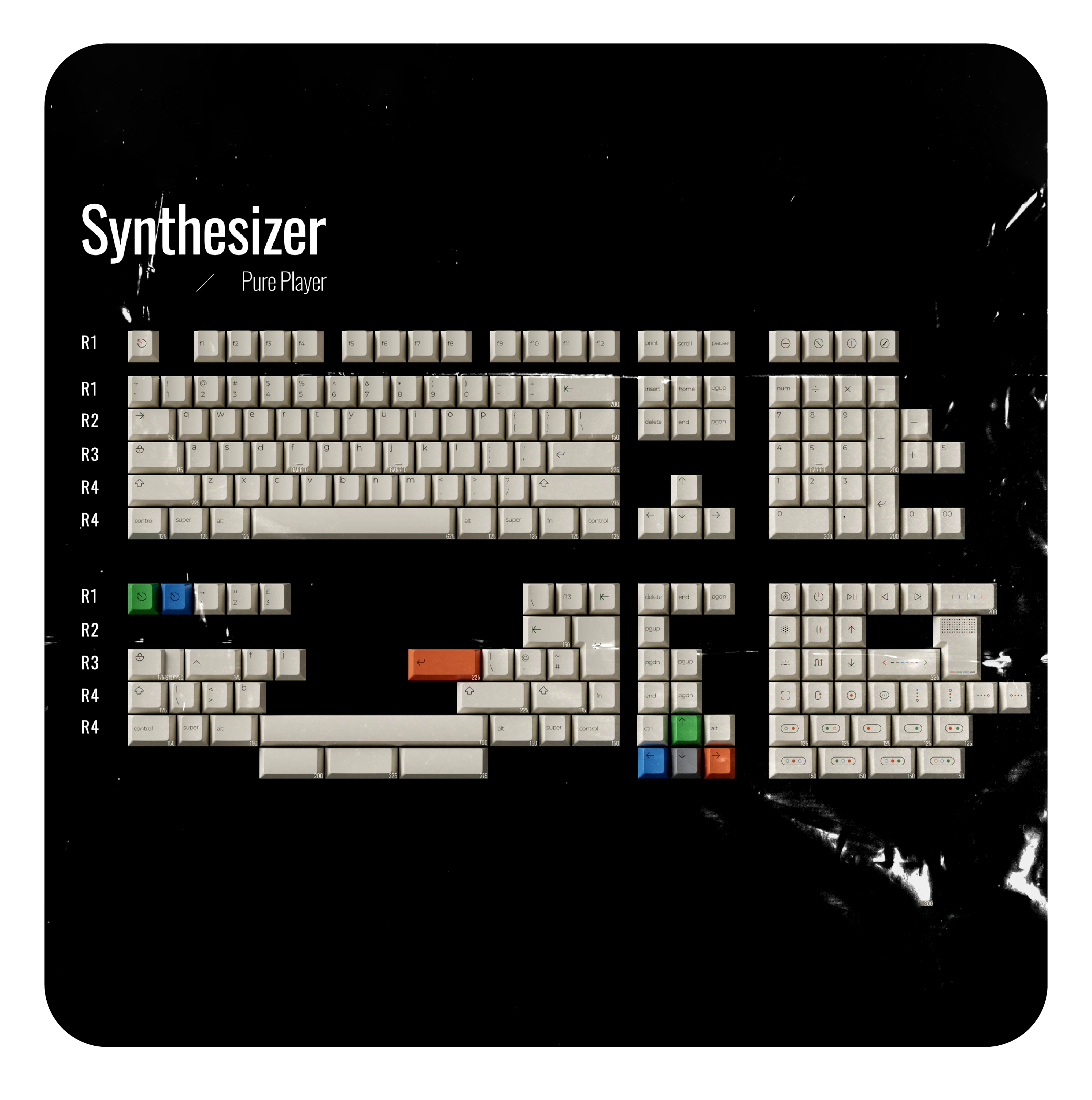 GoMaster Pure Player 키캡 베이스킷 - 상품 이미지