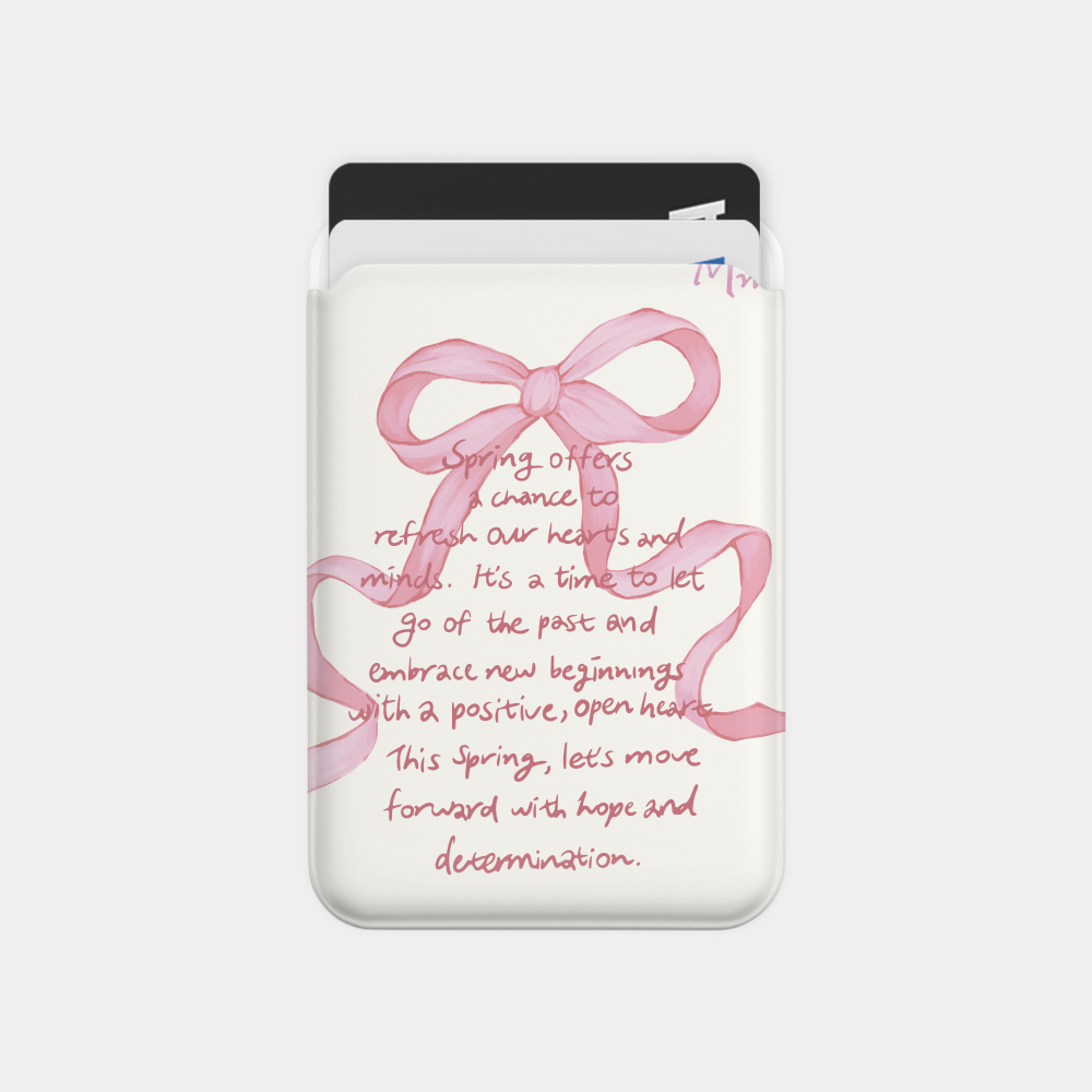 spring lettering 디자인 [맥세이프 카드슬롯] - 상세 이미지 2