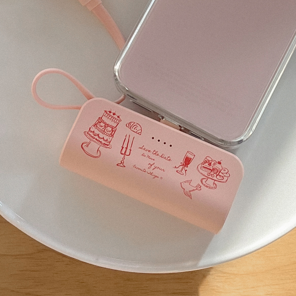 atelier vintage 디자인 [도킹형 보조배터리]