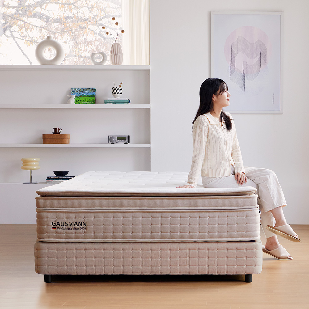 베스트리빙 프리미엄 토퍼 분리형 매트리스 더블 독립 34cm SS