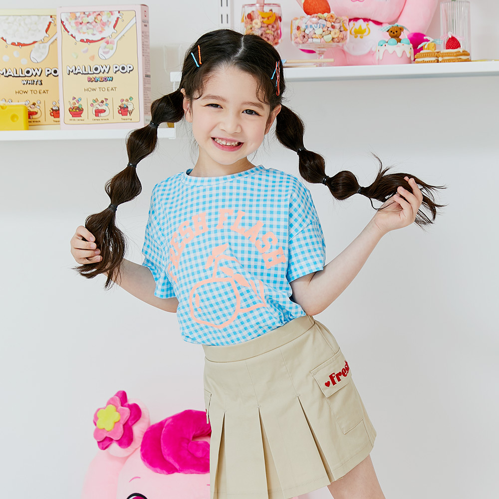 캐치티니핑 레몬 프레시 플래시 반팔티 여아 티셔츠 - 상품 이미지