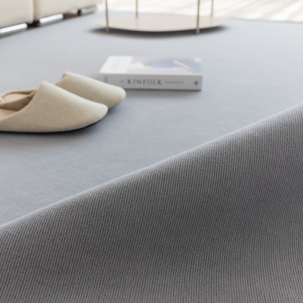 순면 스트라이프 방수 러그 먼지없는 사계절 아이방 거실카페트 그레이, 150x100cm