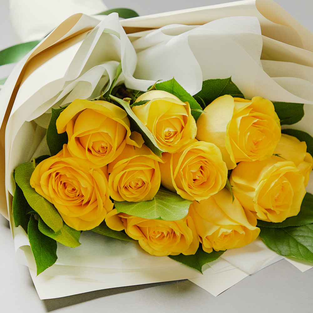 노란 장미 꽃다발 생화 꽃바구니 생일 기념일 발렌타인데이 고백 꽃배달 꽃배송서비스