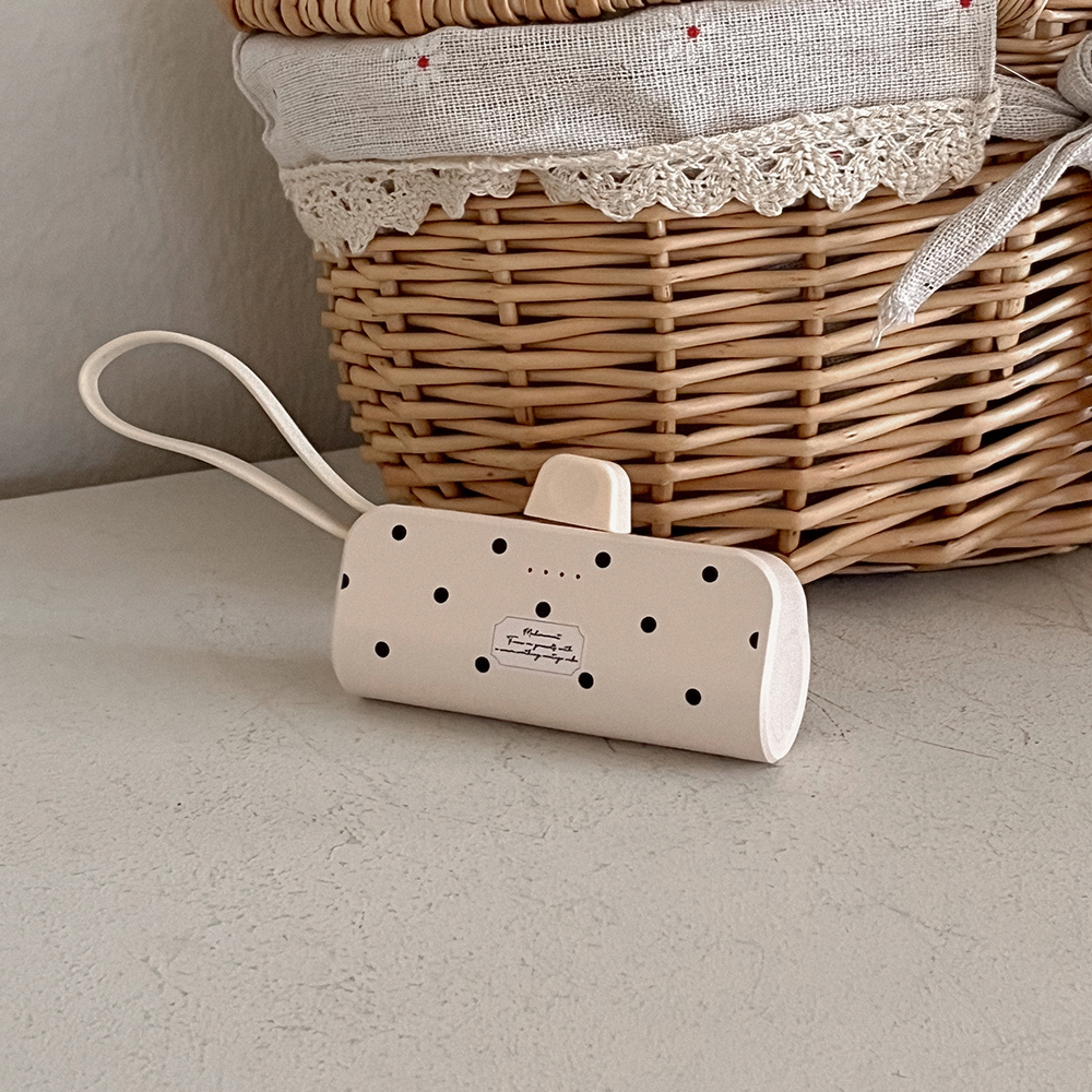 more round 디자인 [도킹형 보조배터리]