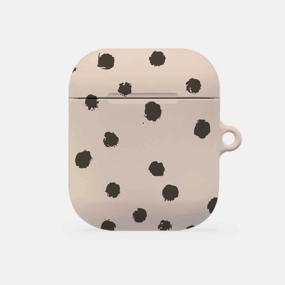 polka dot pattern 디자인 [hard 에어팟케이스 시리즈] - 상세 이미지 2