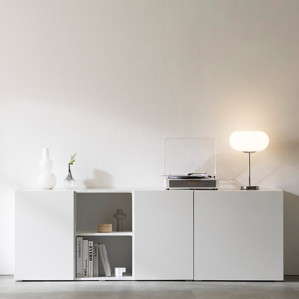 라자가구 마블 600 높은 거실장 E0 원룸 다용도 미니 수납장