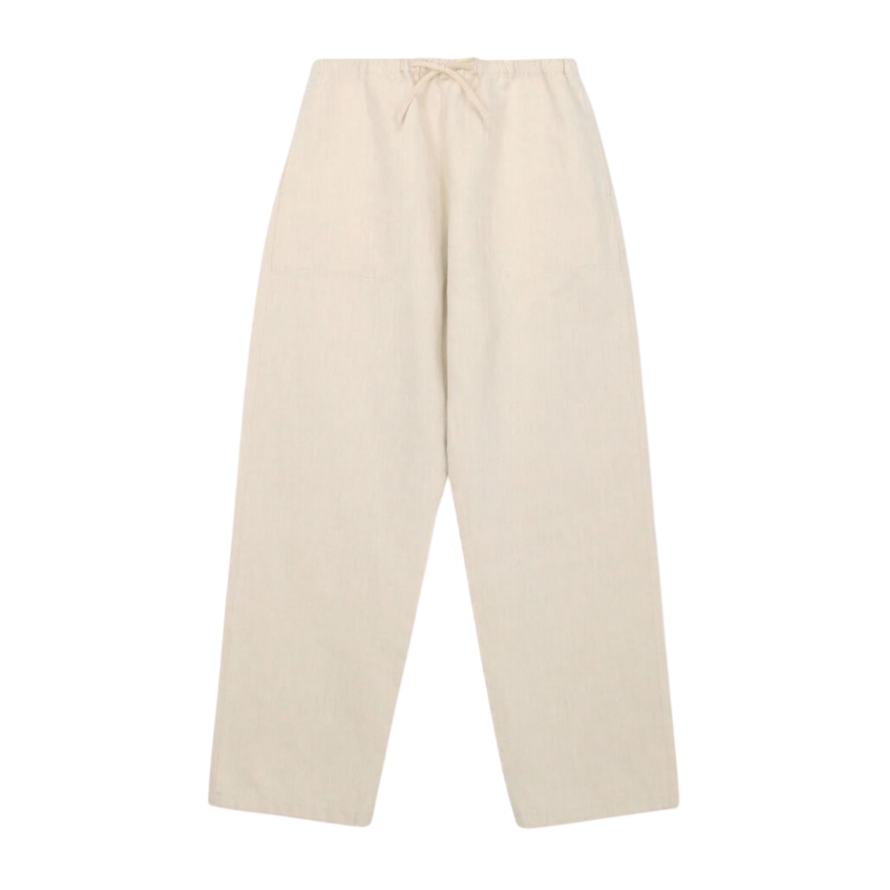 단톤 바지 COTTON LINEN TWILL EASY DNB251M201-0005 남녀공용 팬츠 - 메인 이미지