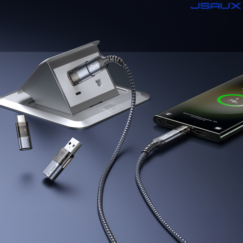 C타입 젠더 CtoC USB 해킹방지젠더 4팩세트 JSAUX 이미지 7